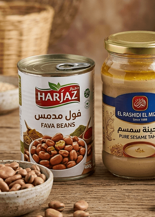 Product Photo: Egyptian Recipe Fava Beans (Ful Medames) 400g
